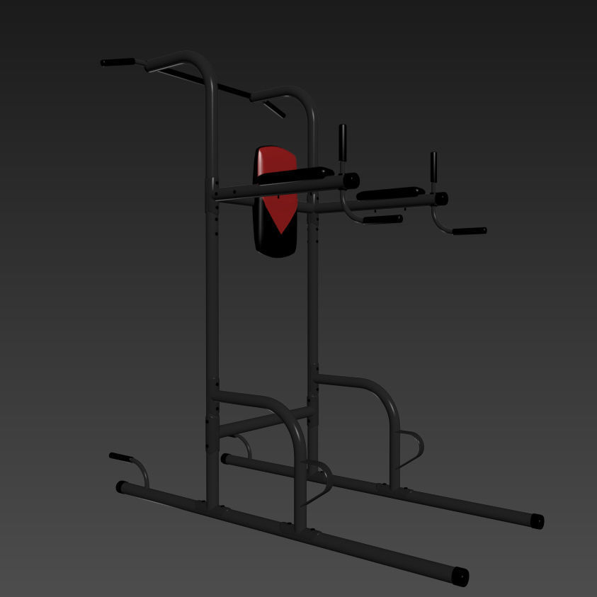 Weider Power Tower 3D model_13