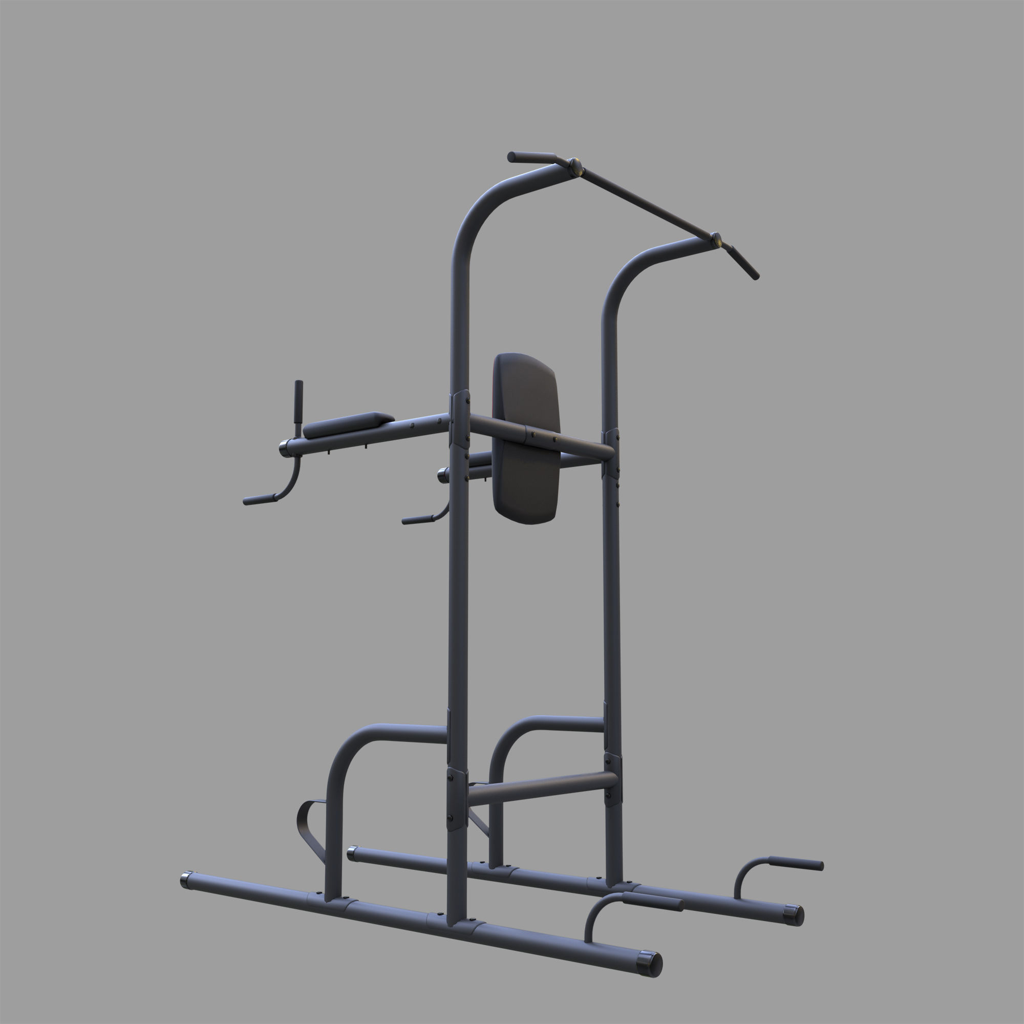 Weider Power Tower 3D model_3