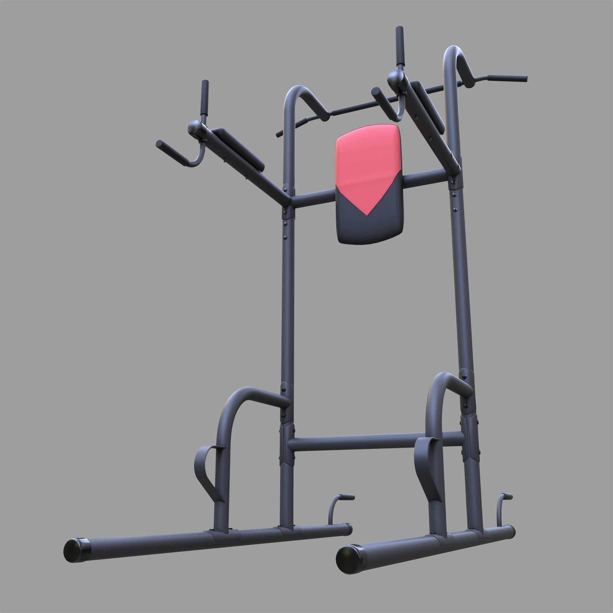Weider Power Tower 3D model_6
