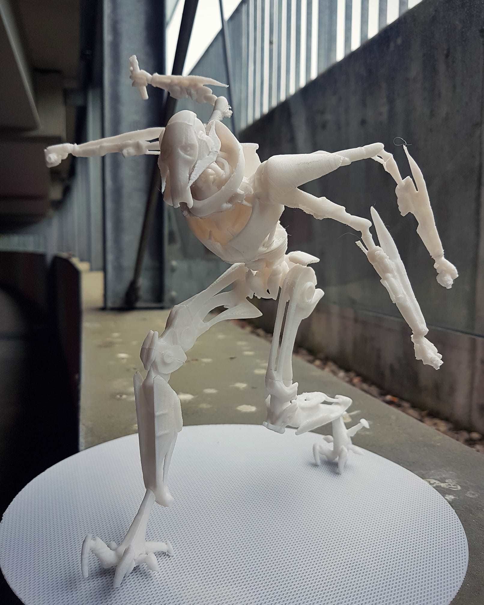 General Grievous Diorama STL 3D print model_20