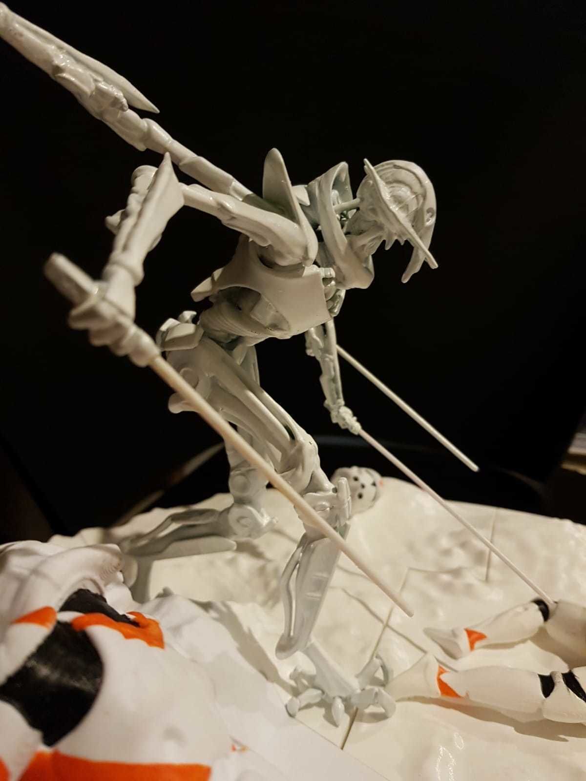 General Grievous Diorama STL 3D print model_15