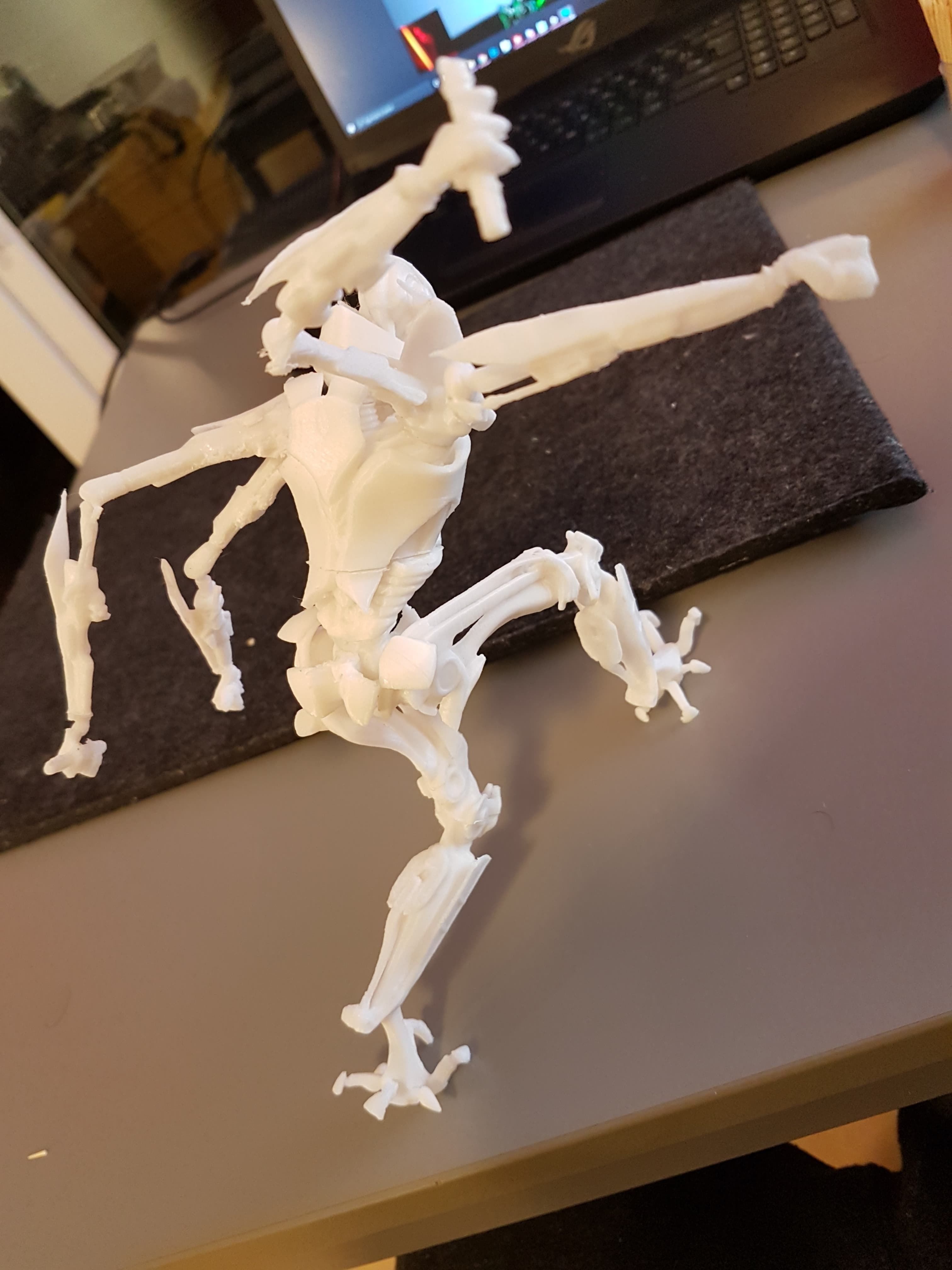 General Grievous Diorama STL 3D print model_29