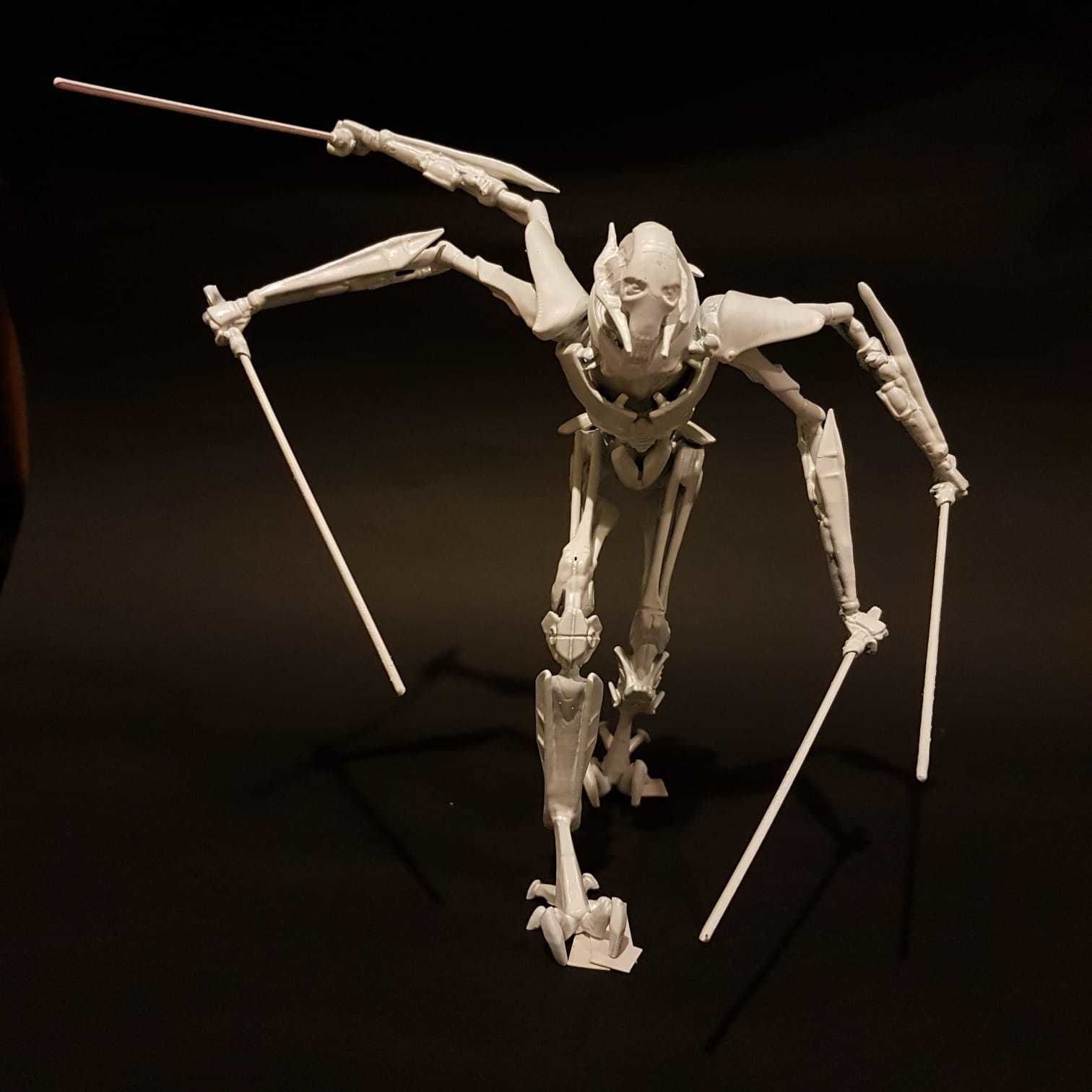 General Grievous Diorama STL 3D print model_43