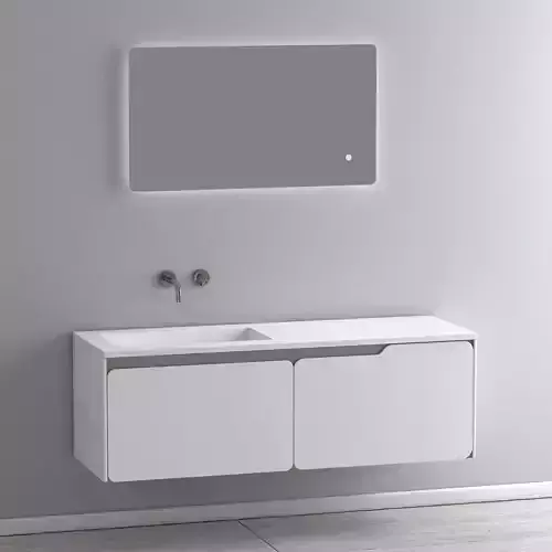 SOLIDO Single vanity unit 2