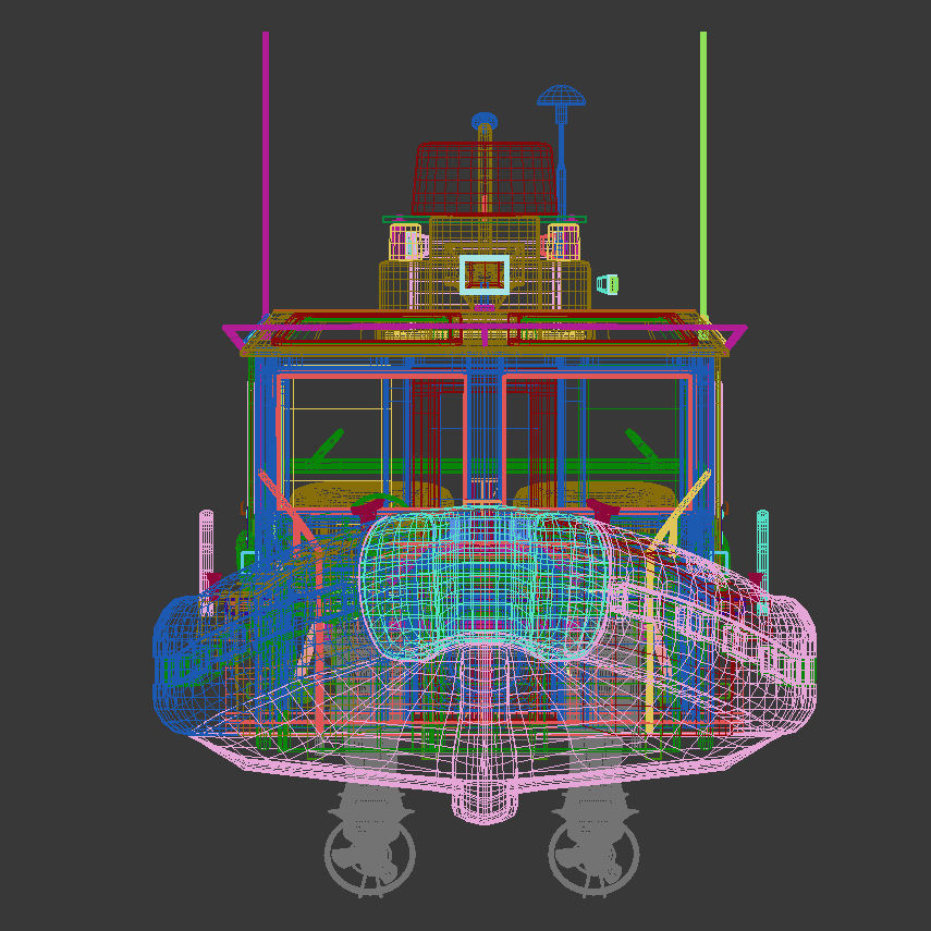 Coast Guard Patrol Boat 3D model_16