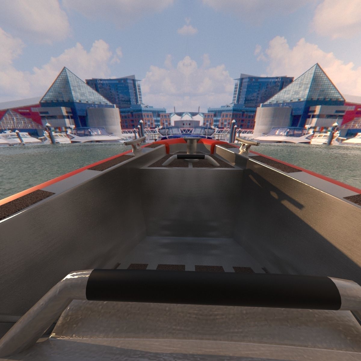 Coast Guard Patrol Boat 3D model_5