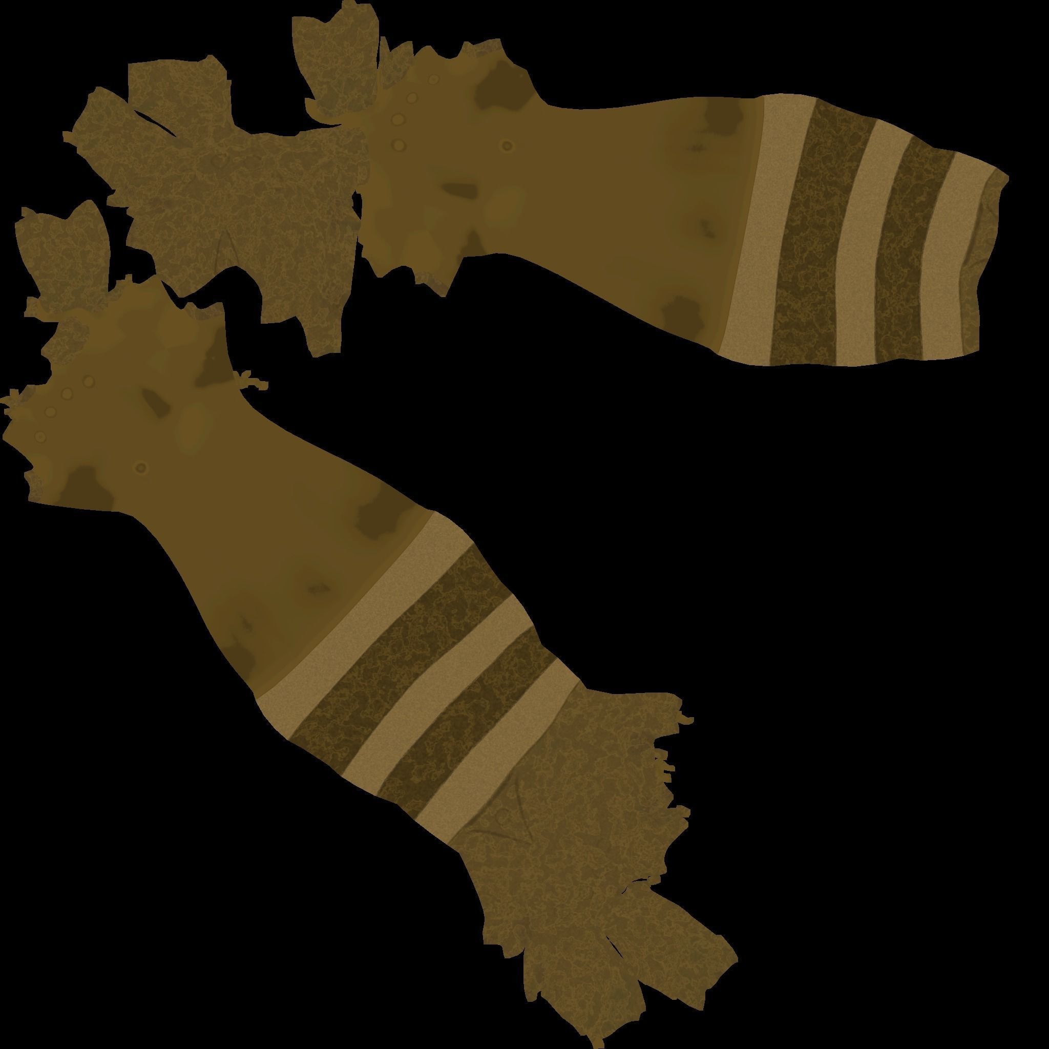 Character Outfit - inspired in Link - Legend of Zelda Low-poly 3D model_11