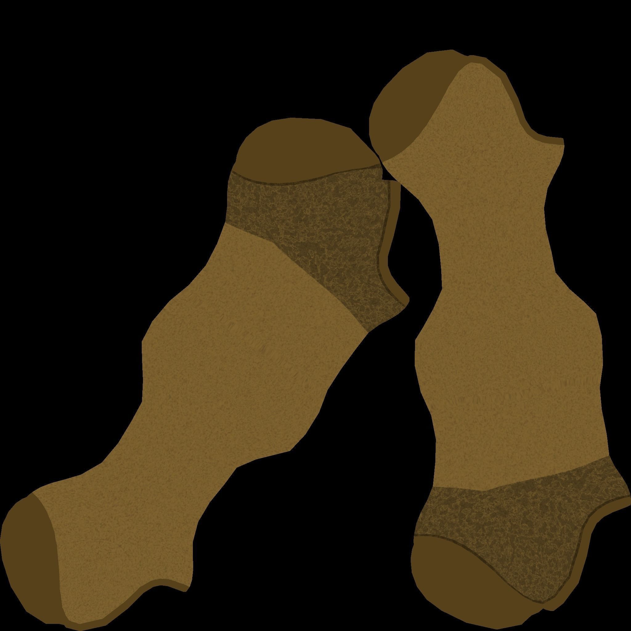 Character Outfit - inspired in Link - Legend of Zelda Low-poly 3D model_21