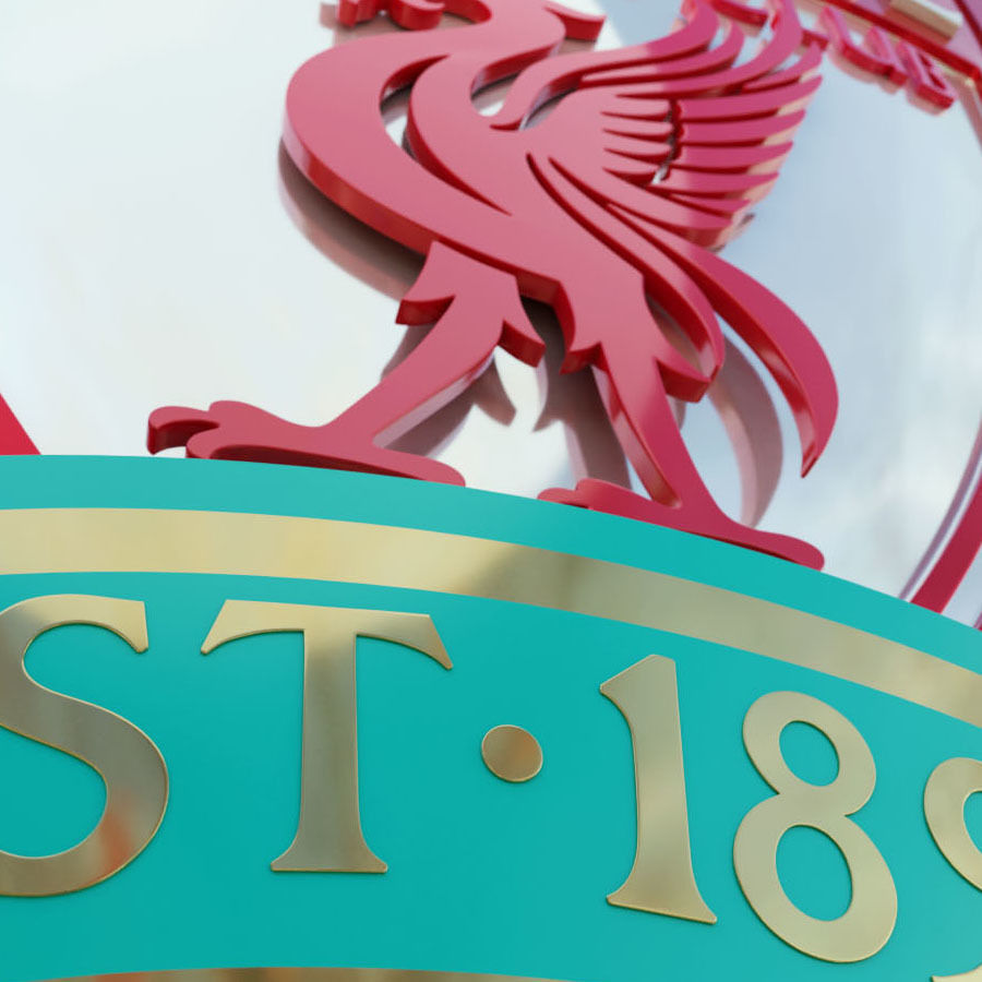 Liverpool FC crest 3D model_3