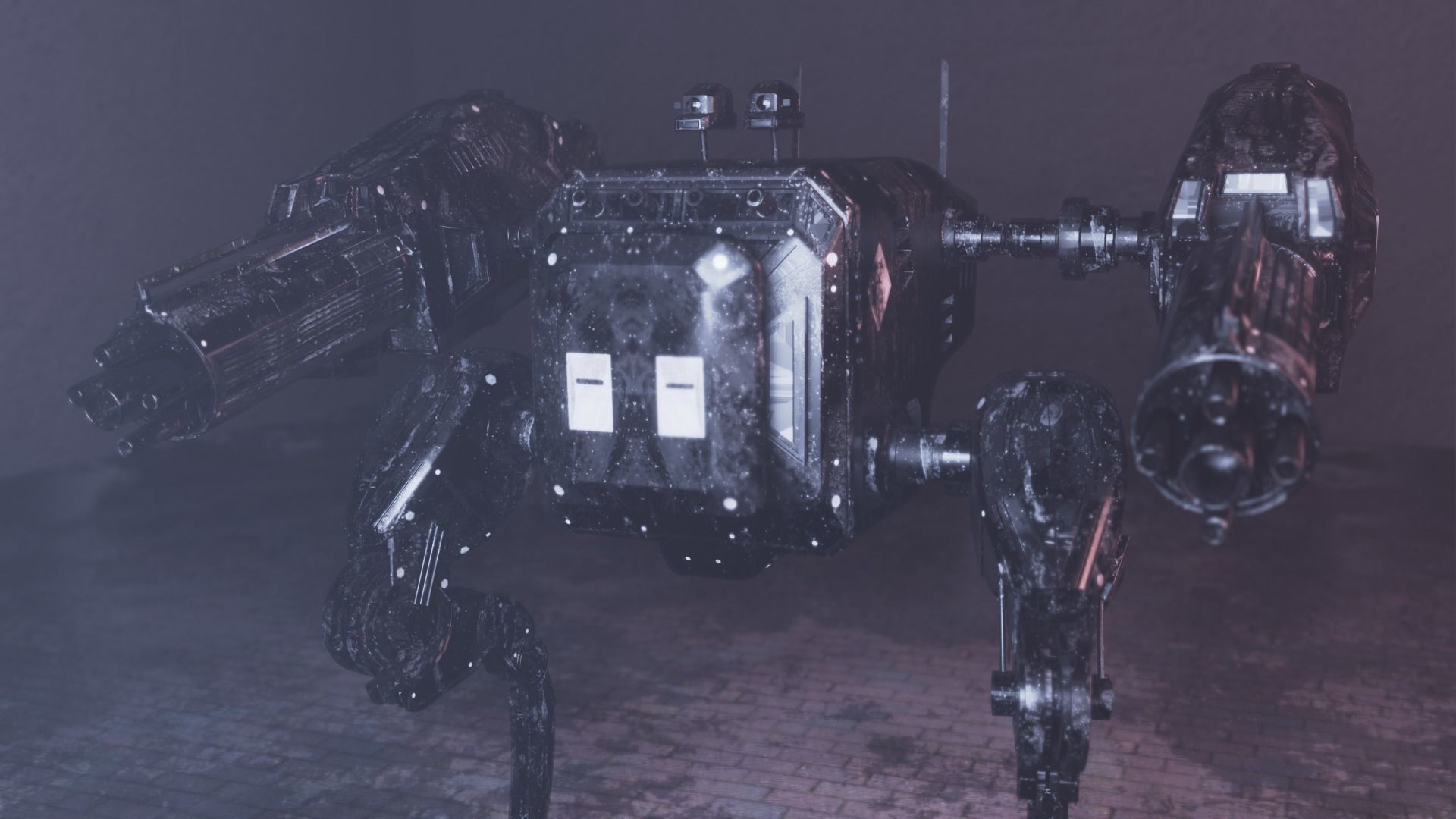 Observer Robot 3D Model 3D model_19