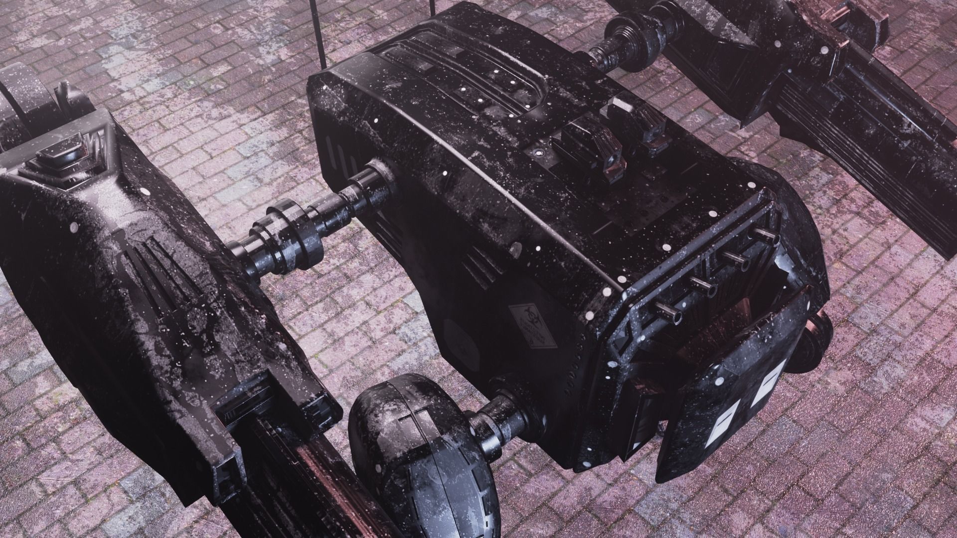 Observer Robot 3D Model 3D model_11