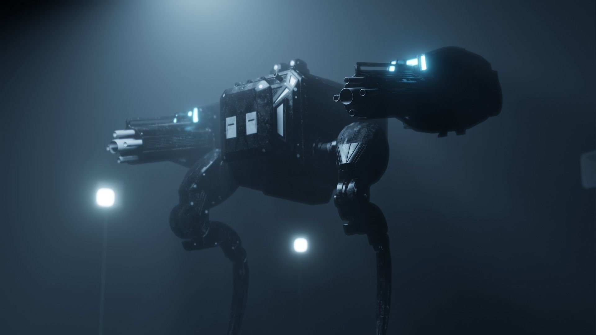 Observer Robot 3D Model 3D model_2