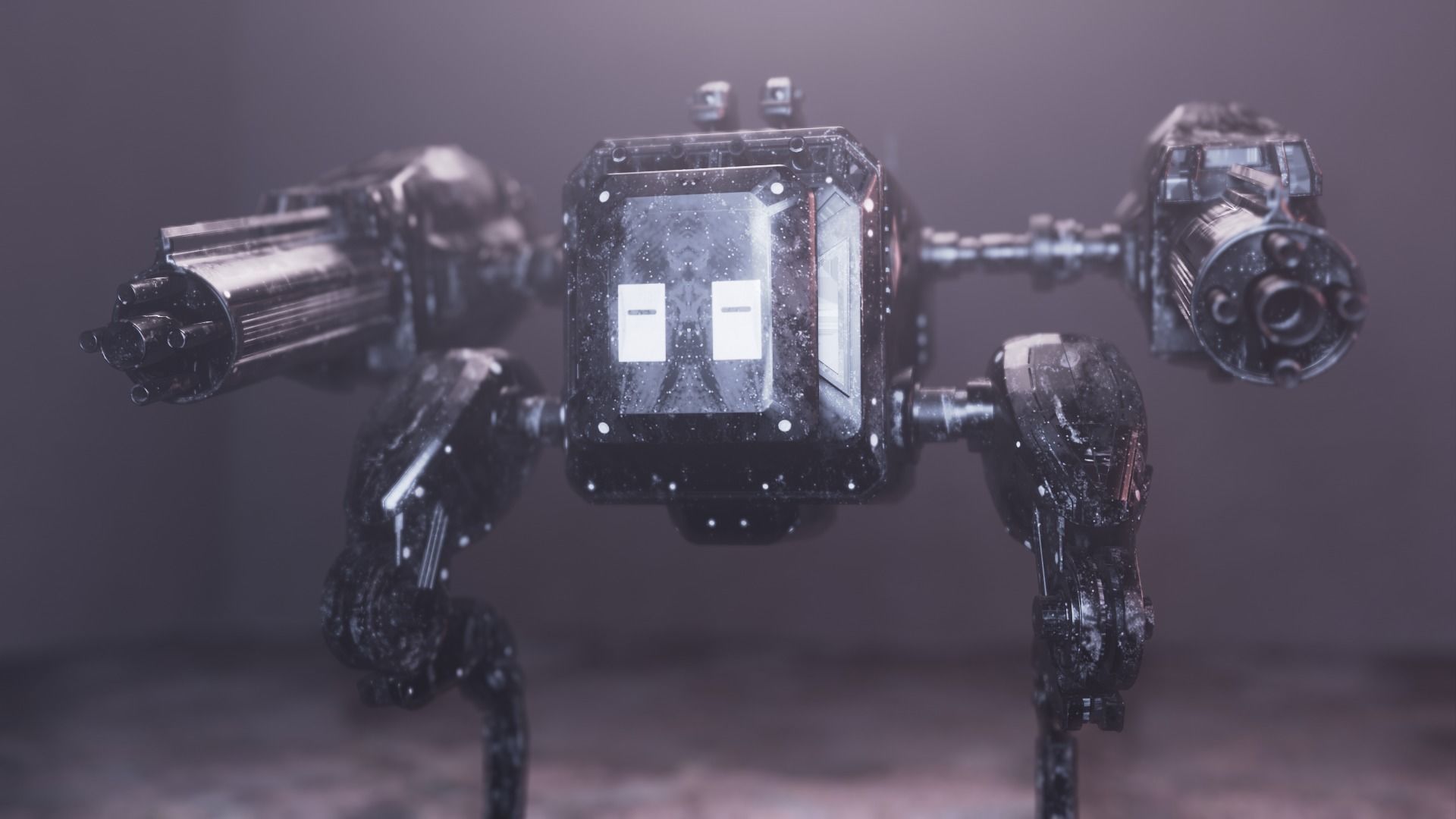 Observer Robot 3D Model 3D model_21
