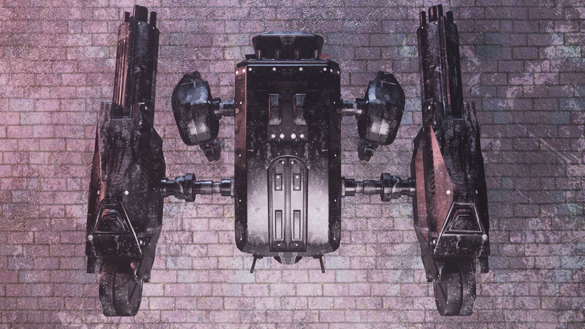 Observer Robot 3D Model 3D model_10