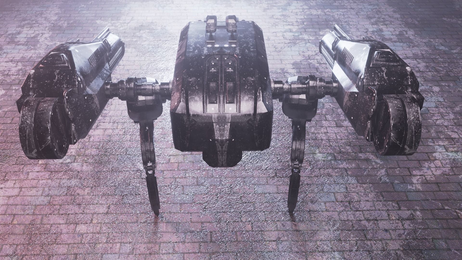 Observer Robot 3D Model 3D model_9