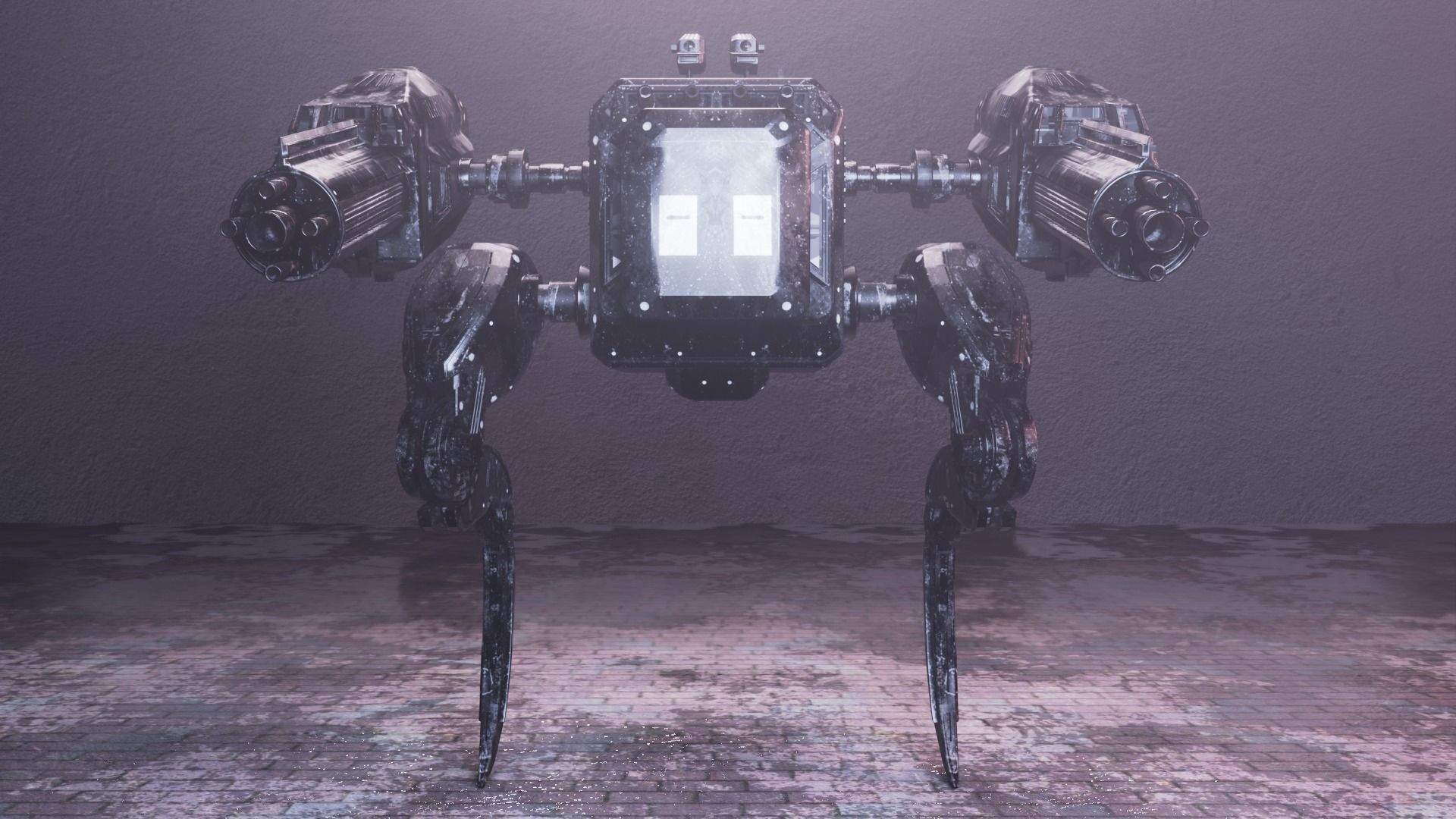 Observer Robot 3D Model 3D model_3