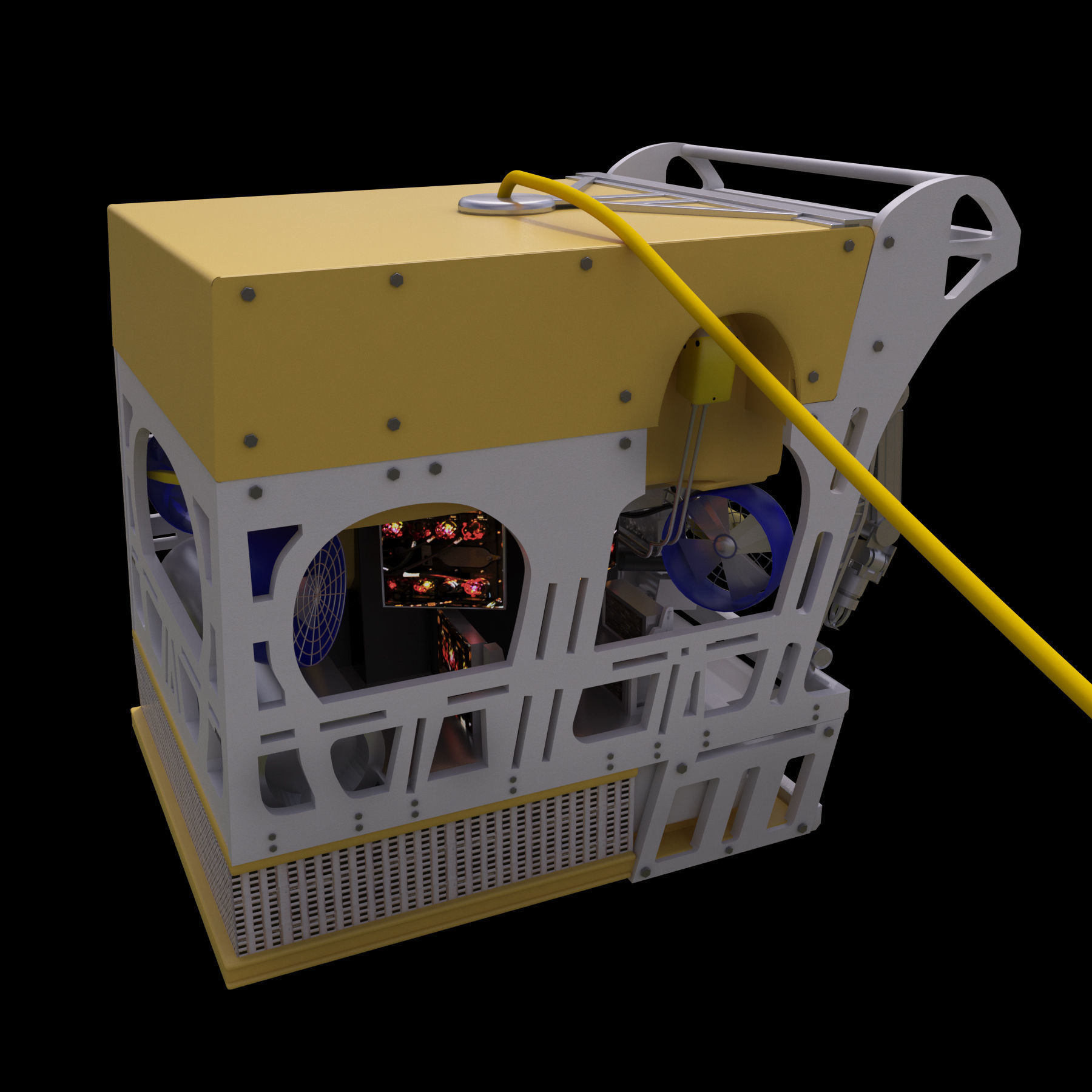 Remotely Operated Vehicle 3D model_4