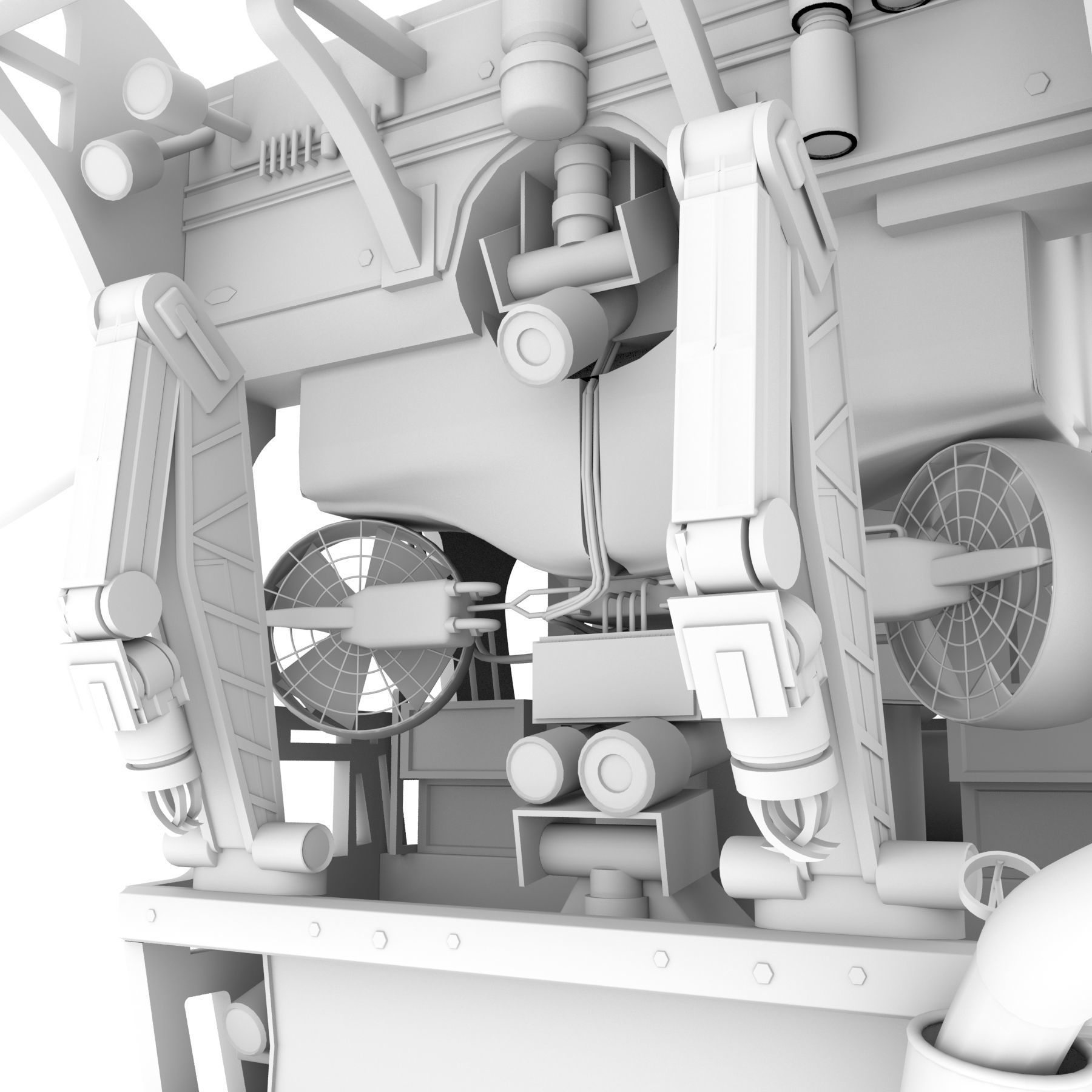 Remotely Operated Vehicle 3D model_13