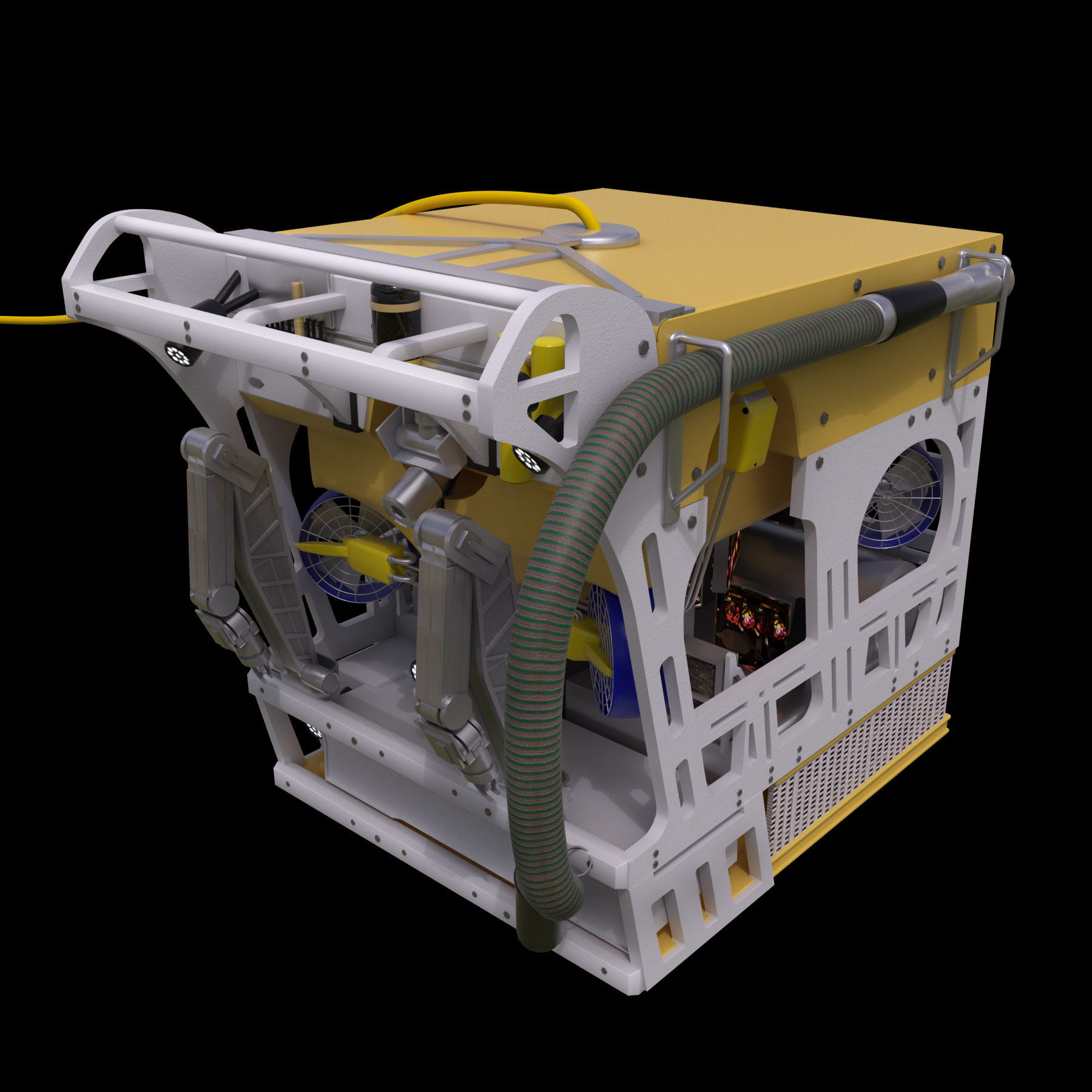 Remotely Operated Vehicle 3D model_2