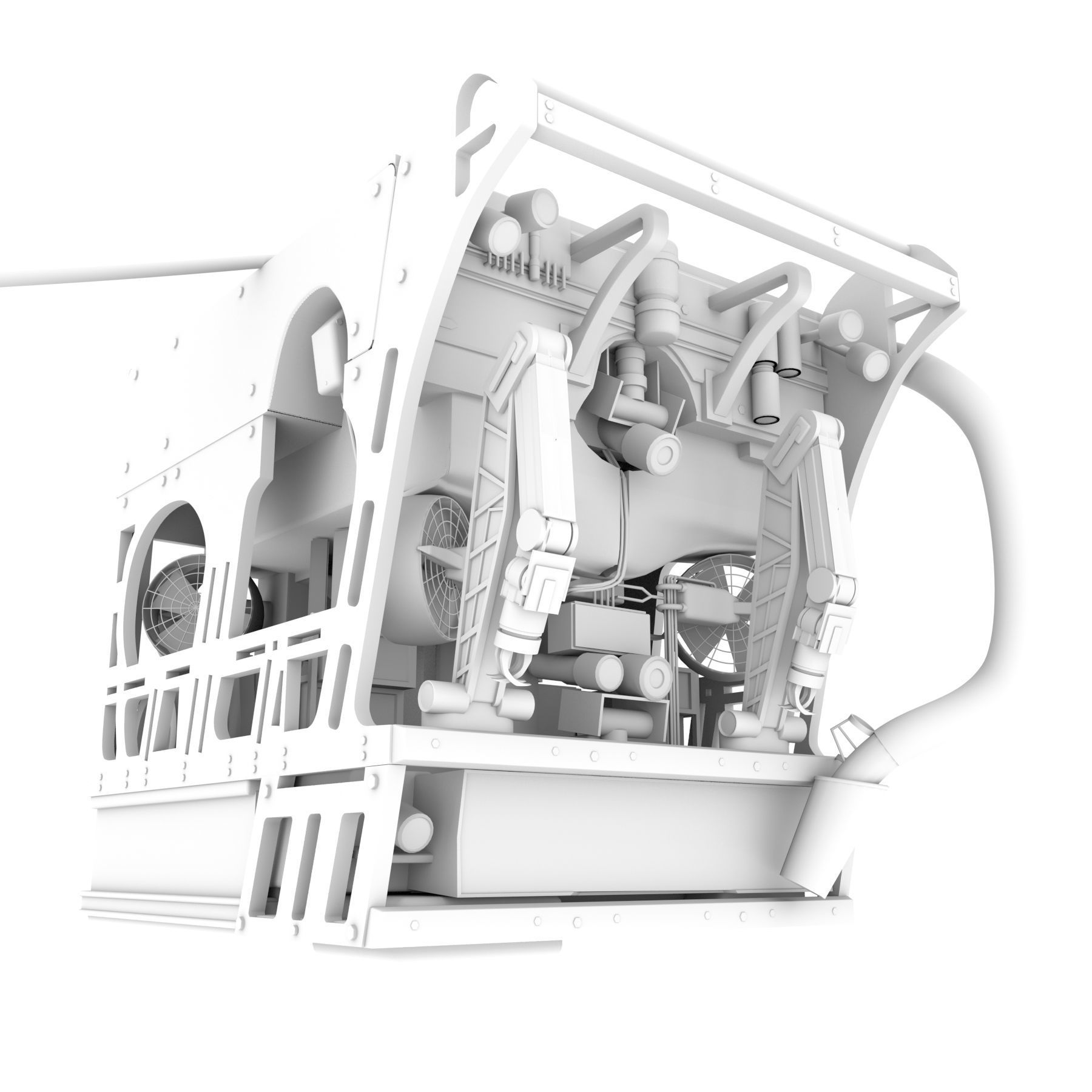 Remotely Operated Vehicle 3D model_10