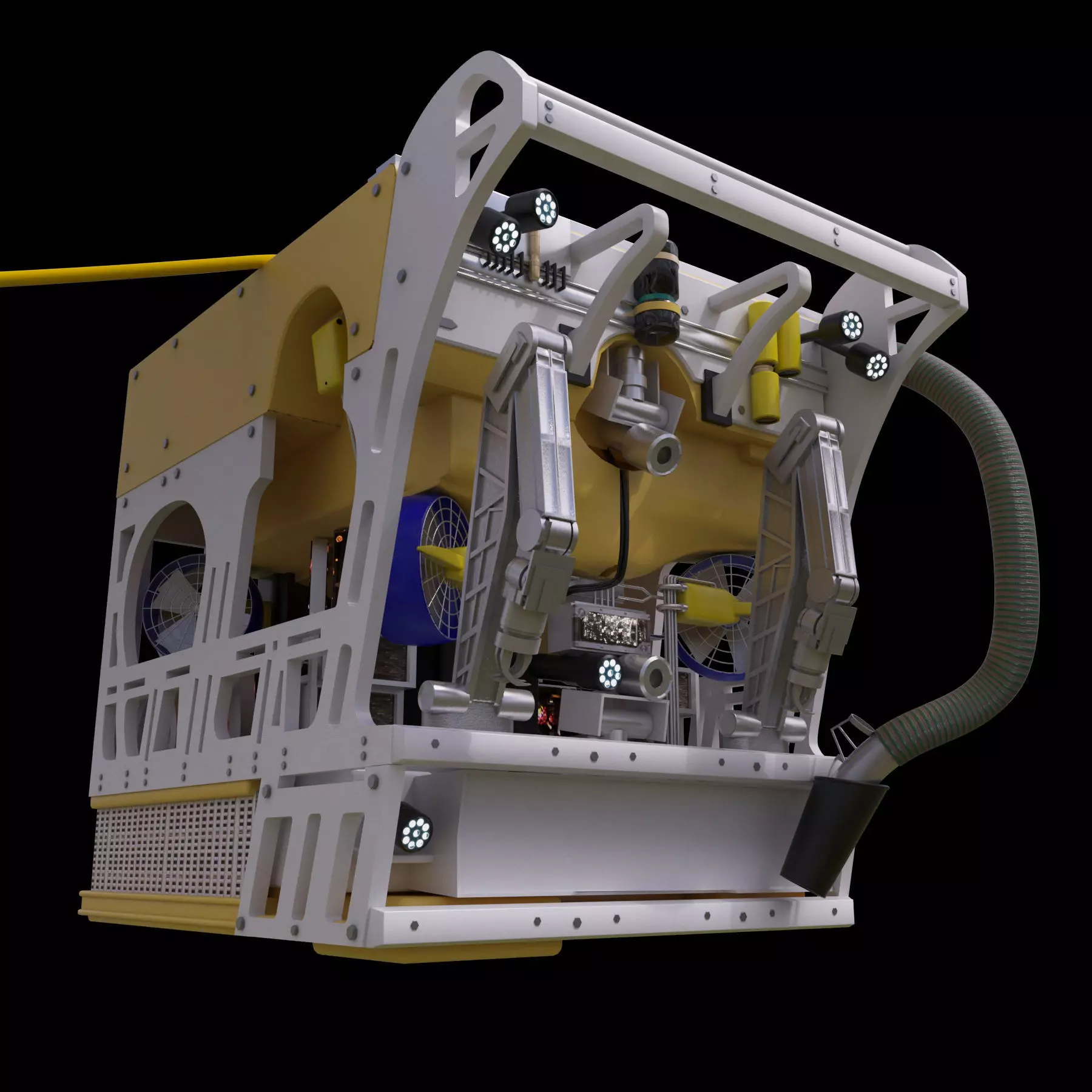 Remotely Operated Vehicle 3D model_0