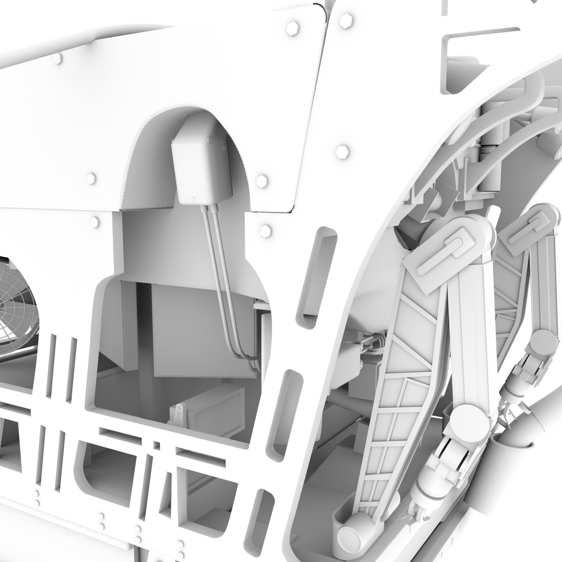 Remotely Operated Vehicle 3D model_15