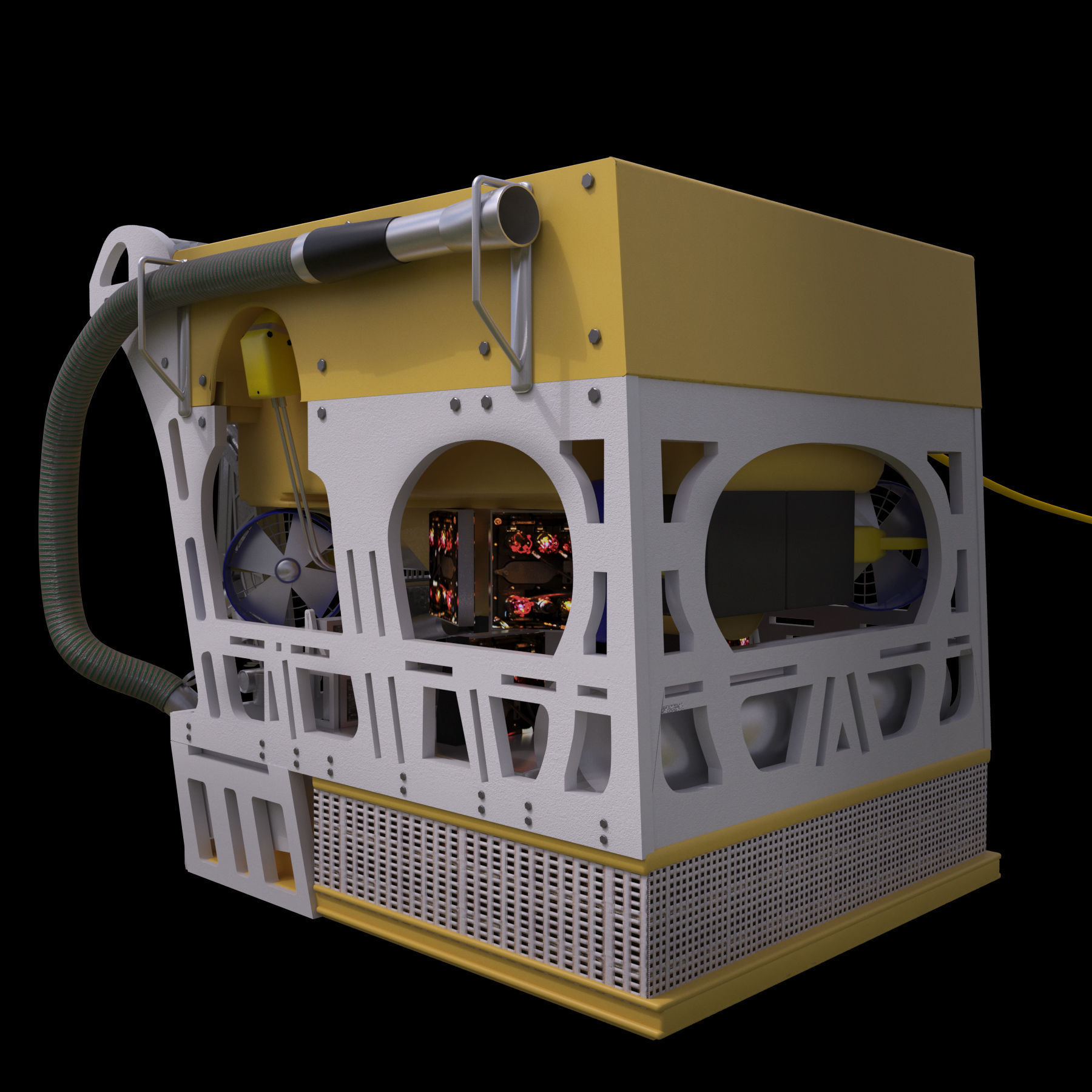 Remotely Operated Vehicle 3D model_1