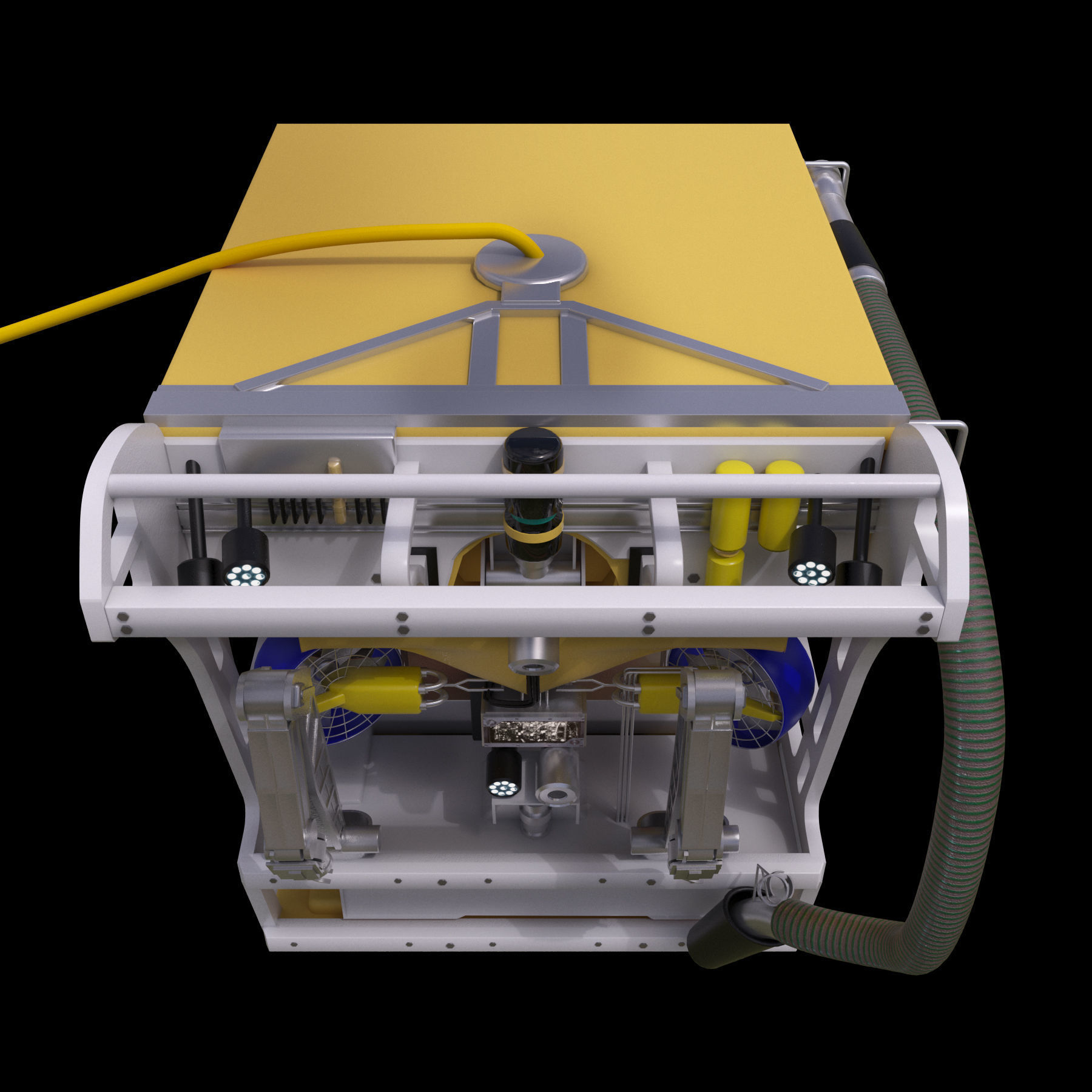 Remotely Operated Vehicle 3D model_3