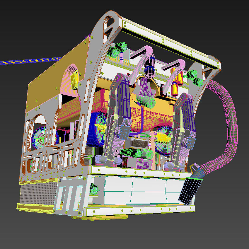 Remotely Operated Vehicle 3D model_8