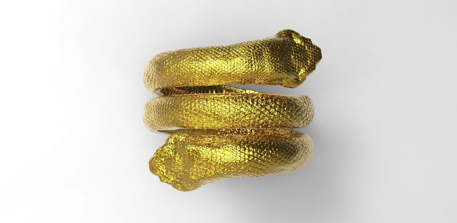 Snake Ring Free 3D print model_3