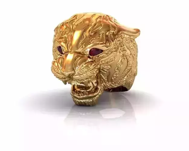 TIGER RING 3D print model
