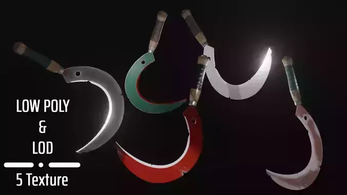 Sickle sword with long handle