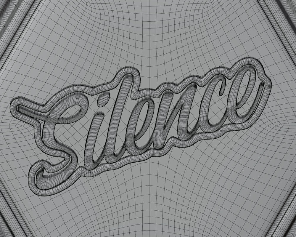 Freaky Mickey - Gas mask Low-poly 3D model_12