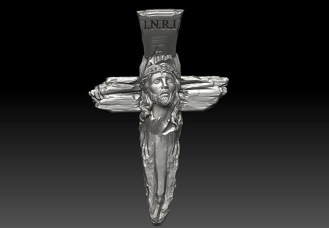Jesus Cross 3D print model 3D print model