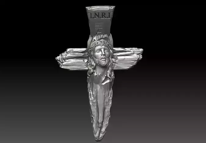 Jesus Cross 3D print model 3D print model