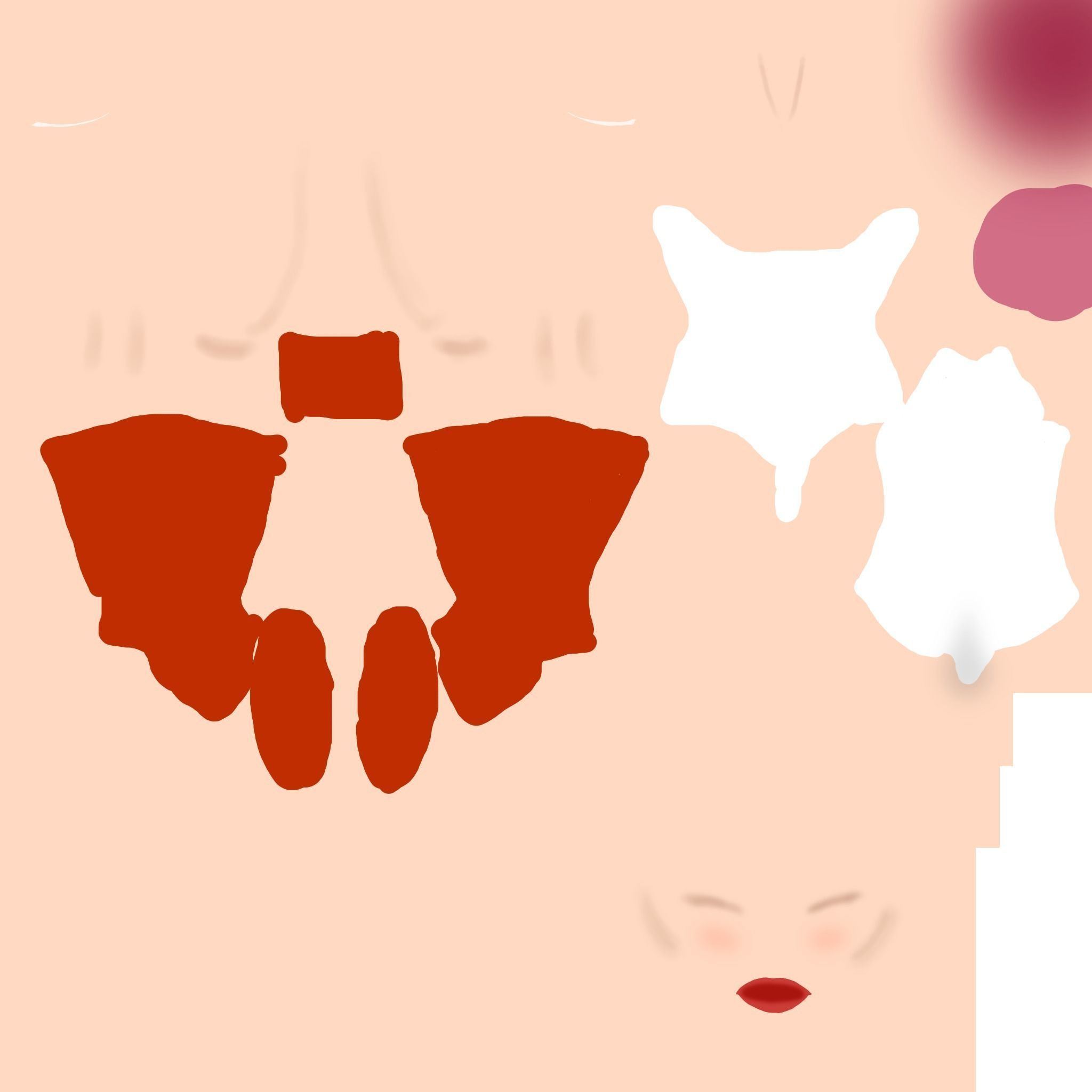 Classic Warrior Goddess Low-poly 3D model_5