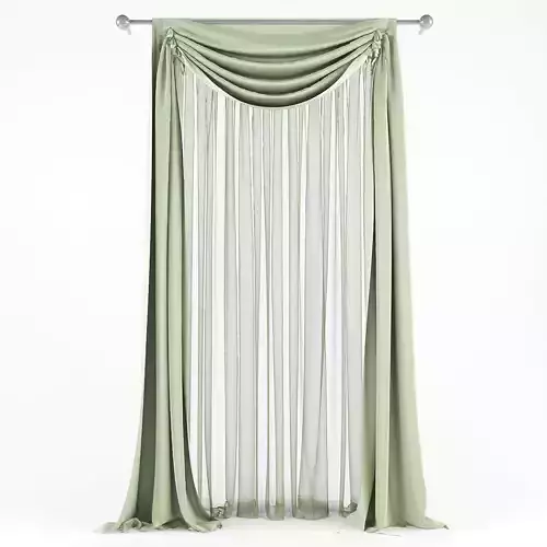 Curtain 3D model 72 3D model