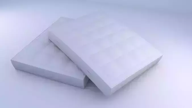 Realistic Mattress 3D Model