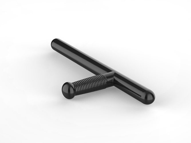 Action Figure Billy Club Baton  3D print model