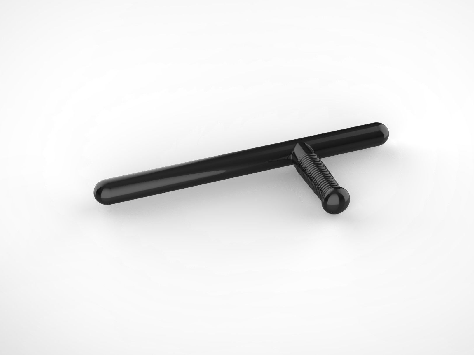 Action Figure Billy Club Baton  3D print model_2