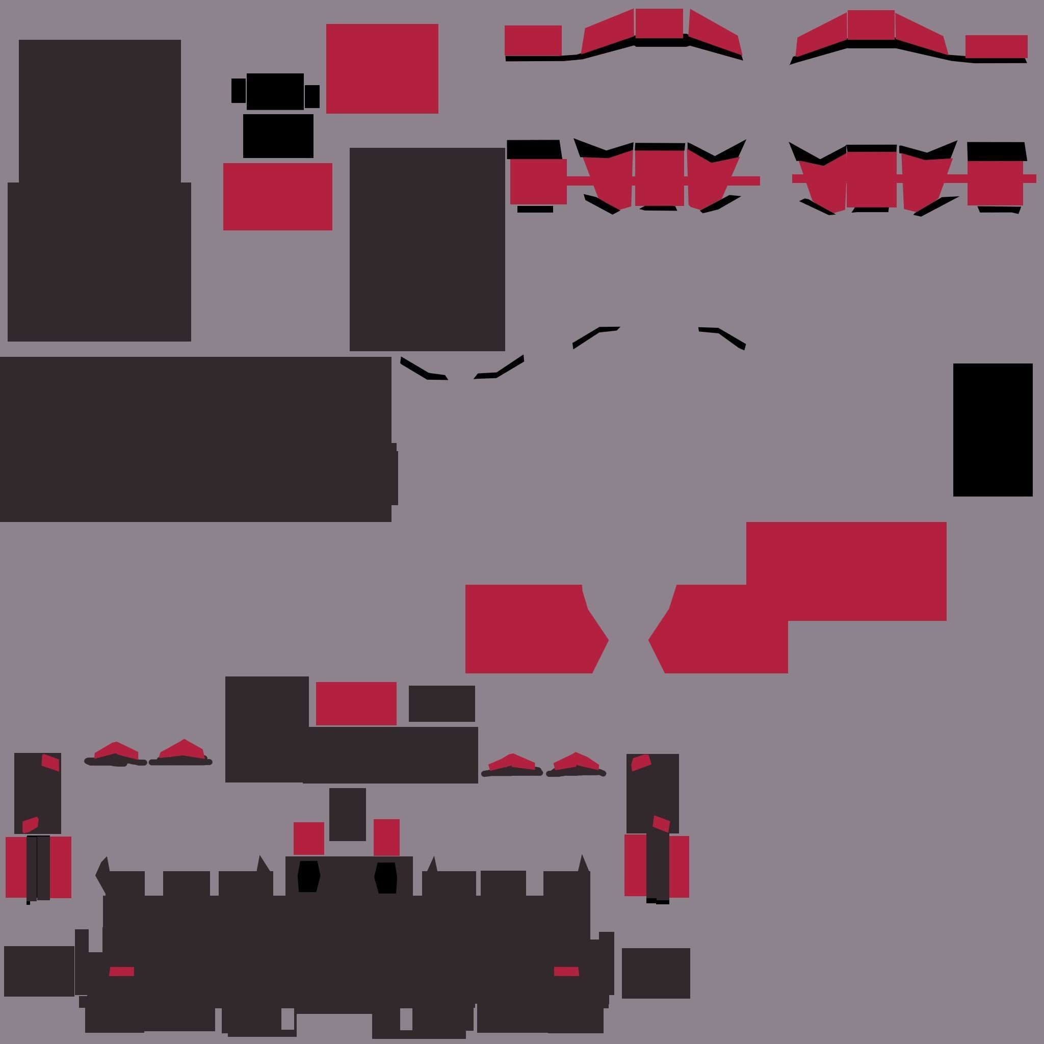 Mega EvilBoss - Low poly 3D model_5