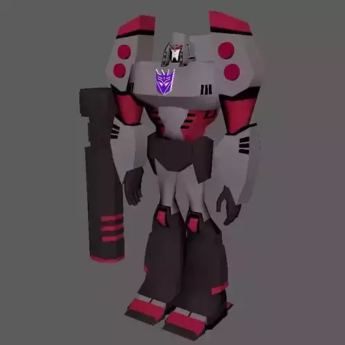 Mega EvilBoss - Low poly