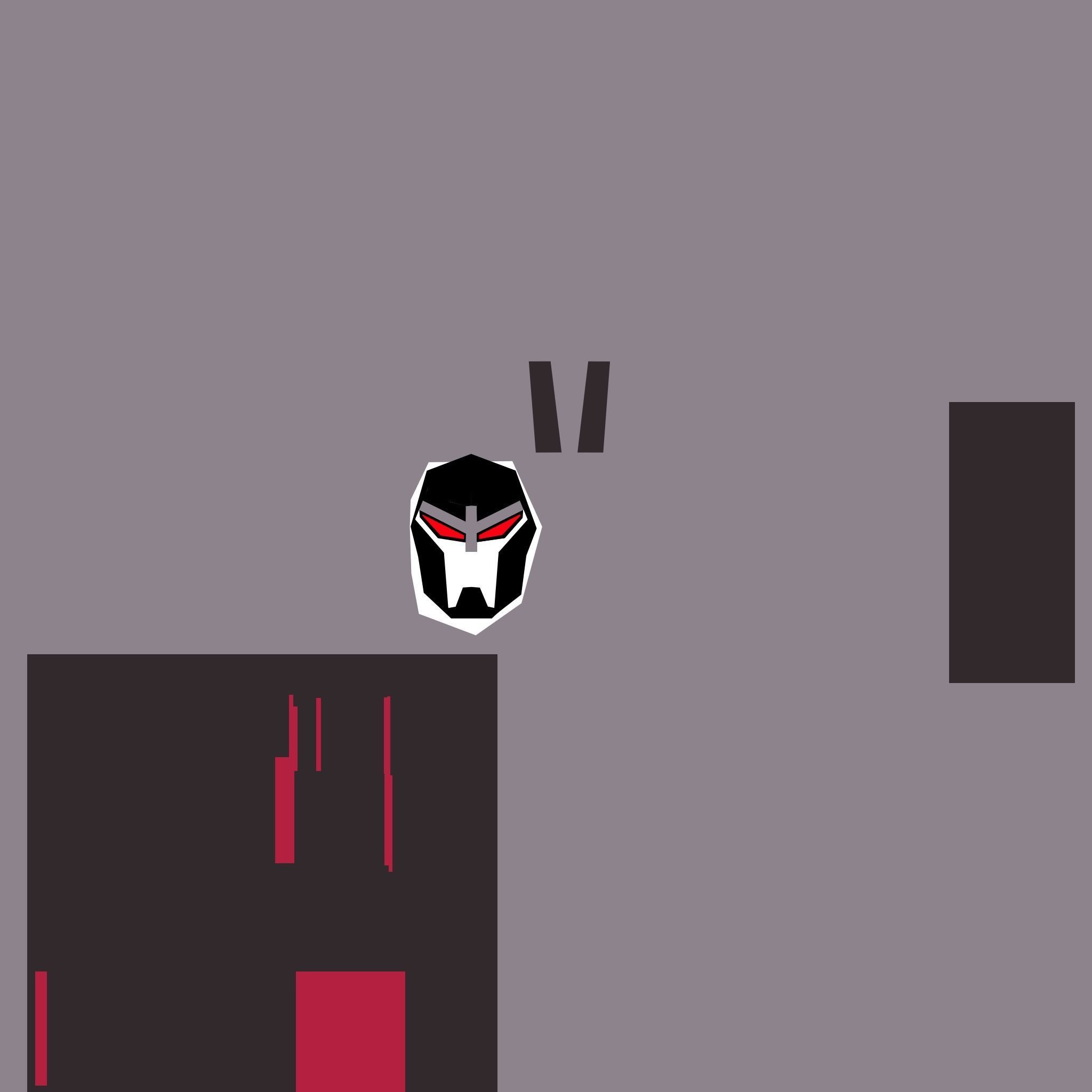 Mega EvilBoss - Low poly 3D model_4