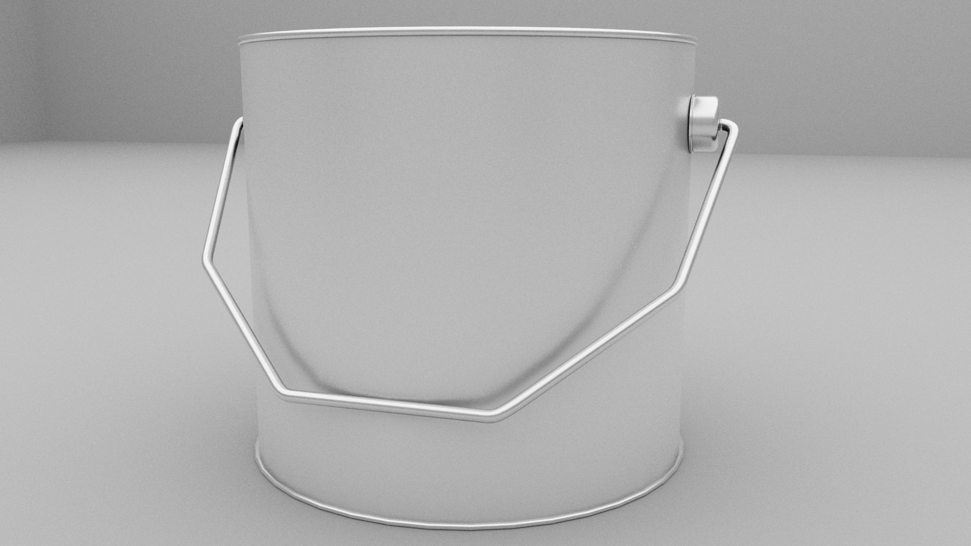 Metal Paint Can 3D model_4
