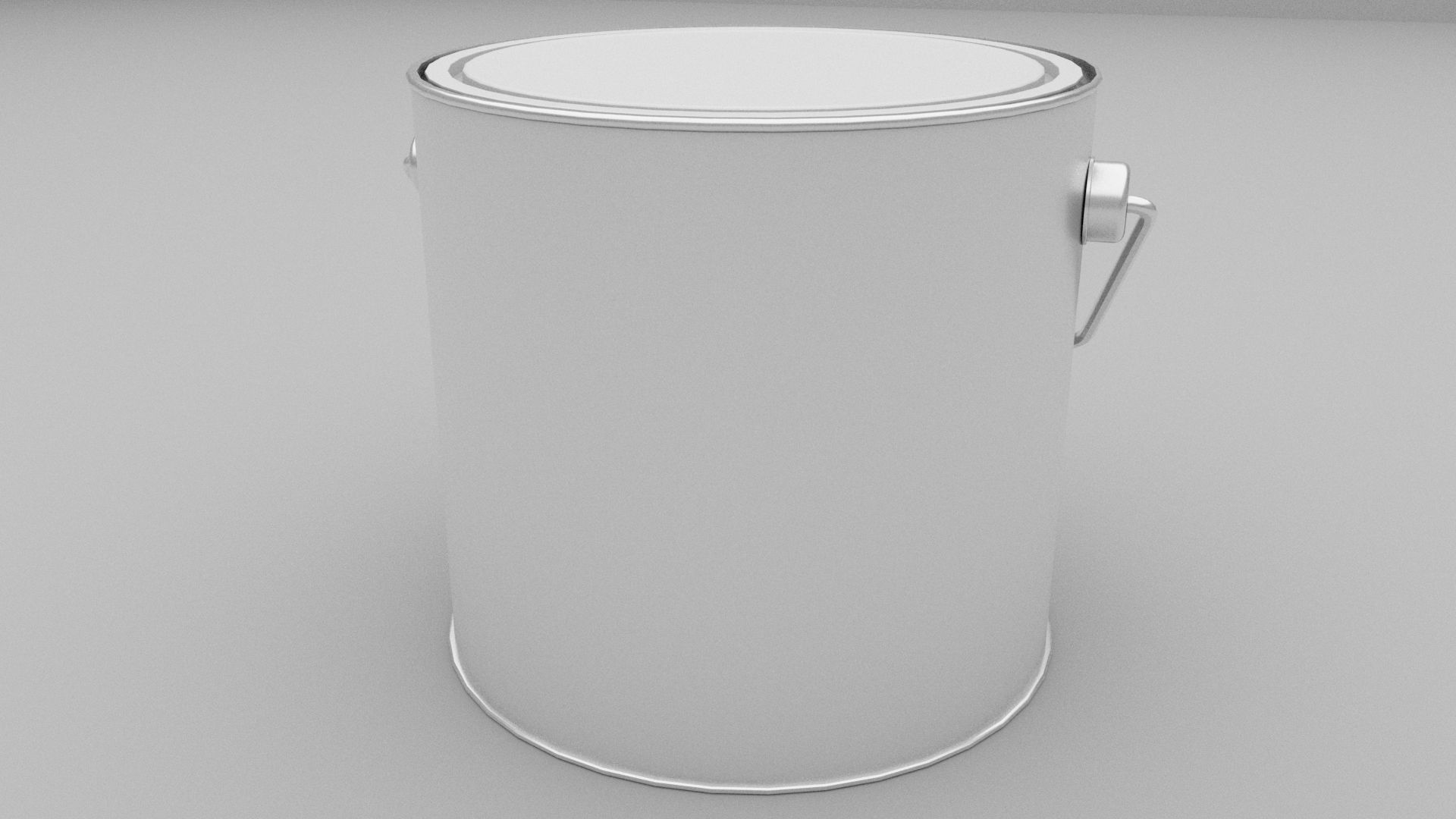 Metal Paint Can 3D model_2