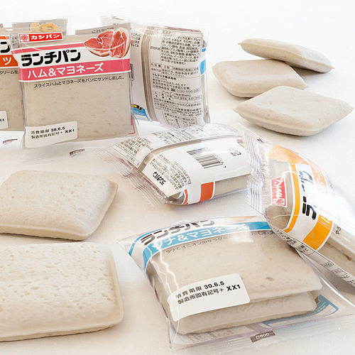 Bread Package - sandwich-like snack Low-poly 3D model