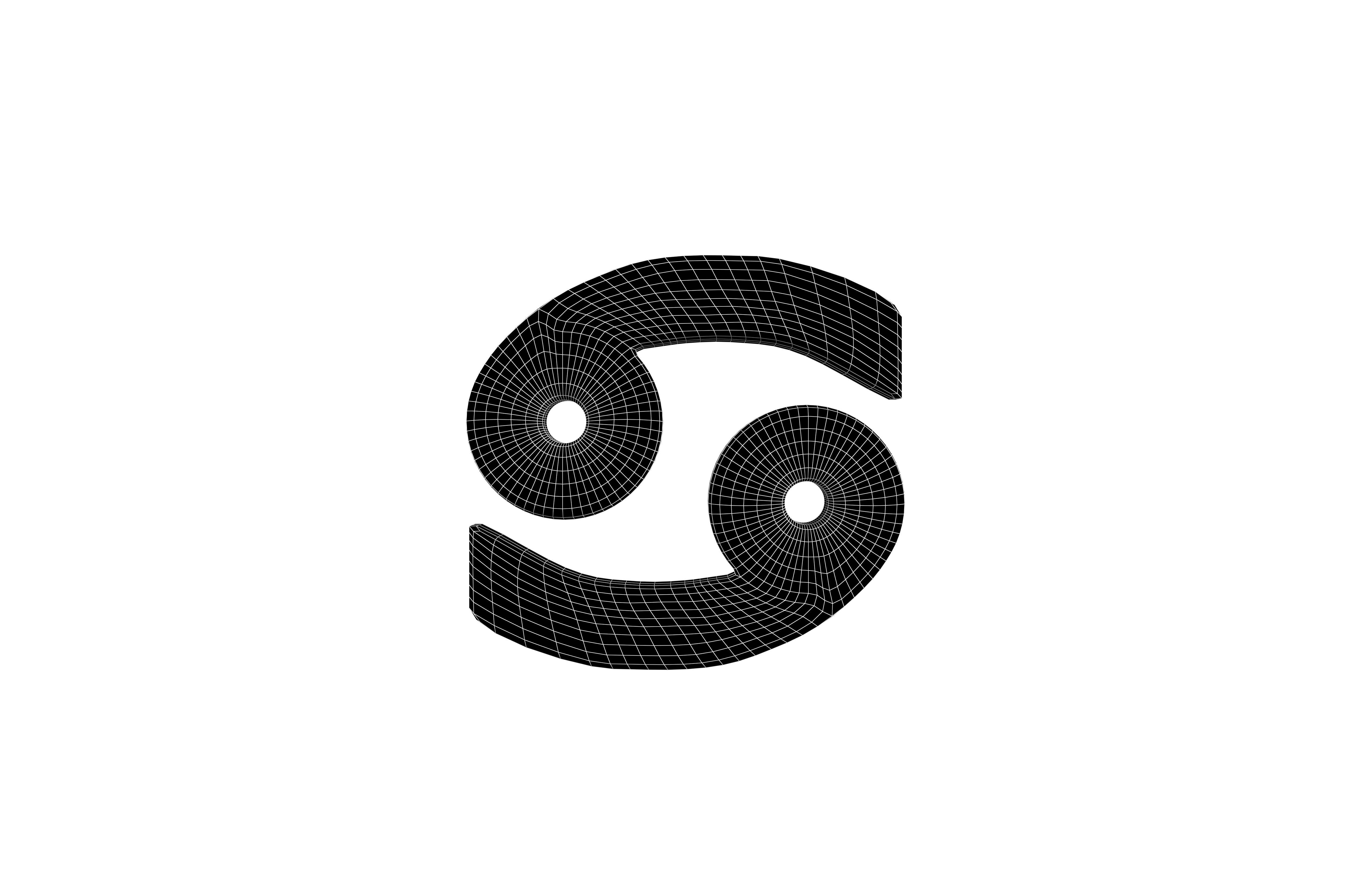 Cancer v2 004 Low-poly 3D model_6