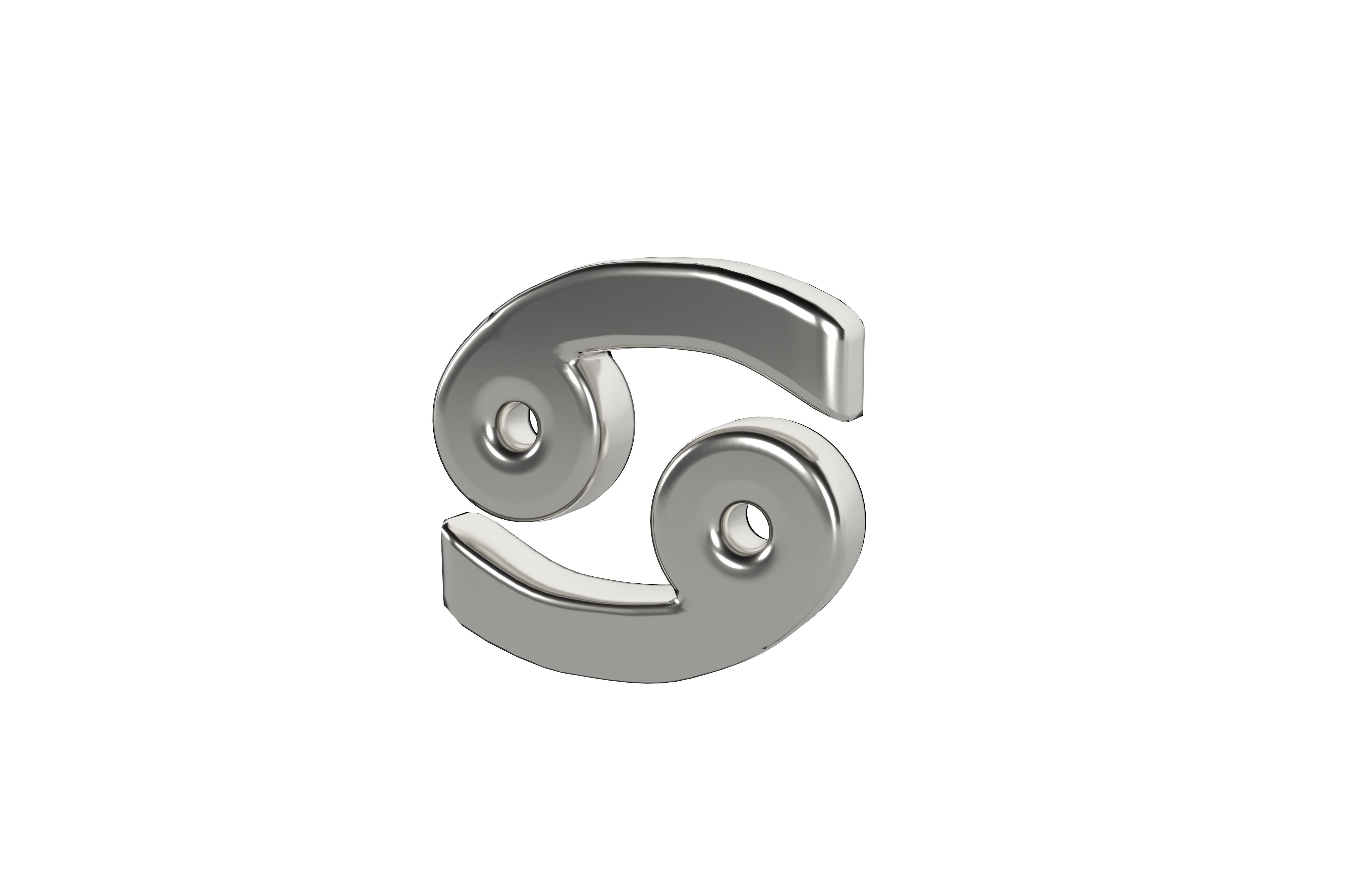 Cancer v2 006 Low-poly 3D model_3