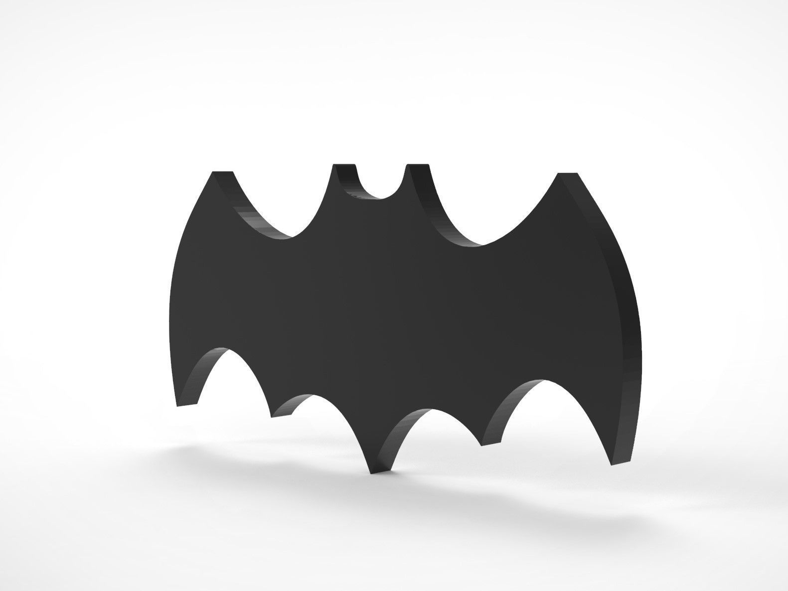 1966 Batman Chest Logo Symbol Emblem 3D model 3D printable | CGTrader, image size:1581x1186