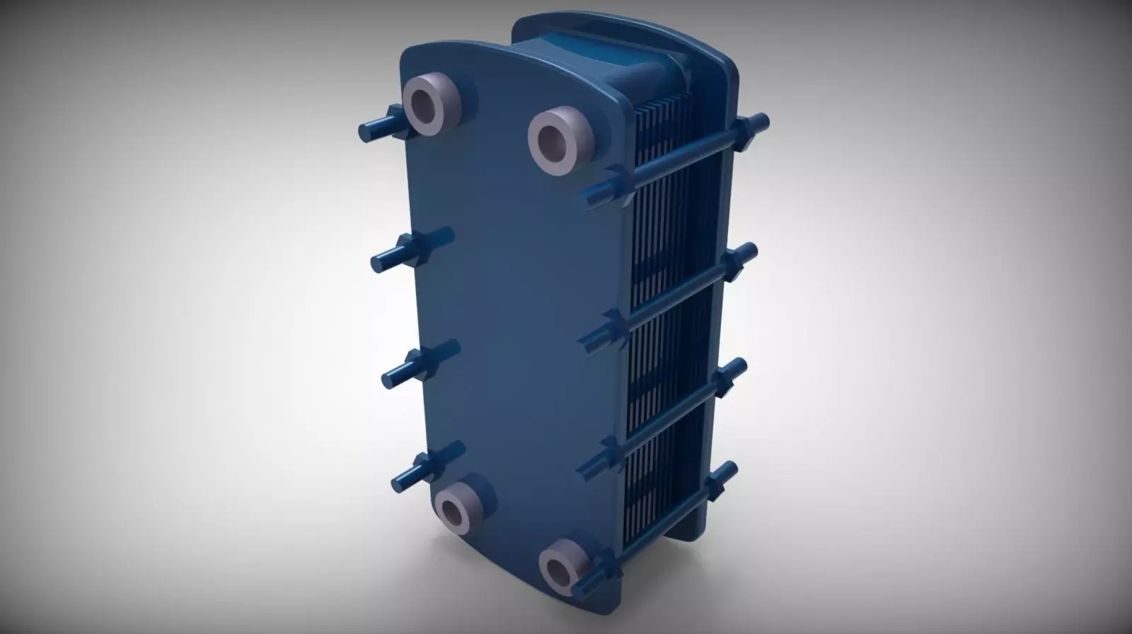 heat exchanger 3D model_0